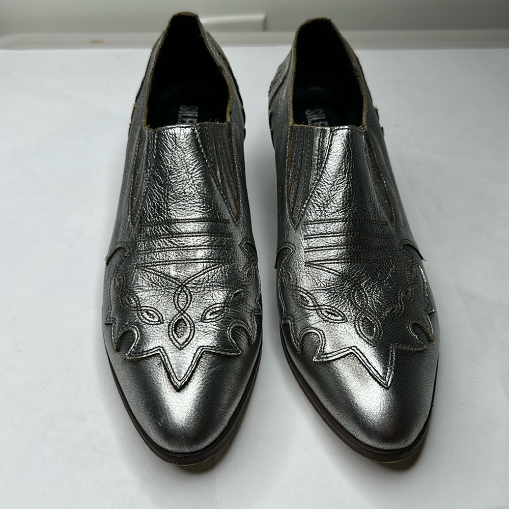 Silent D Tarvita Bootie in Silver